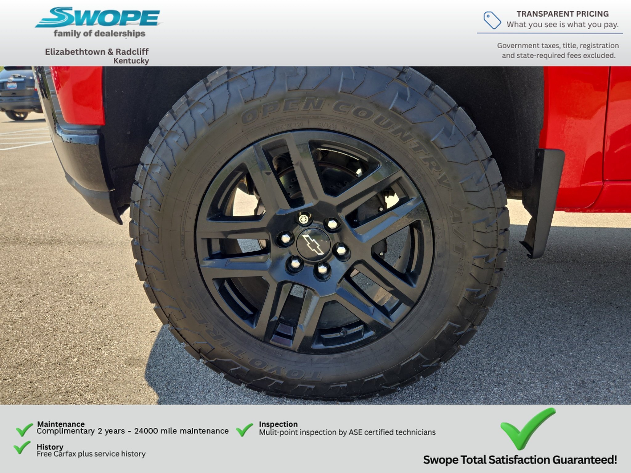 Used 2021 Red Hot Chevrolet LT Trail Boss image 19