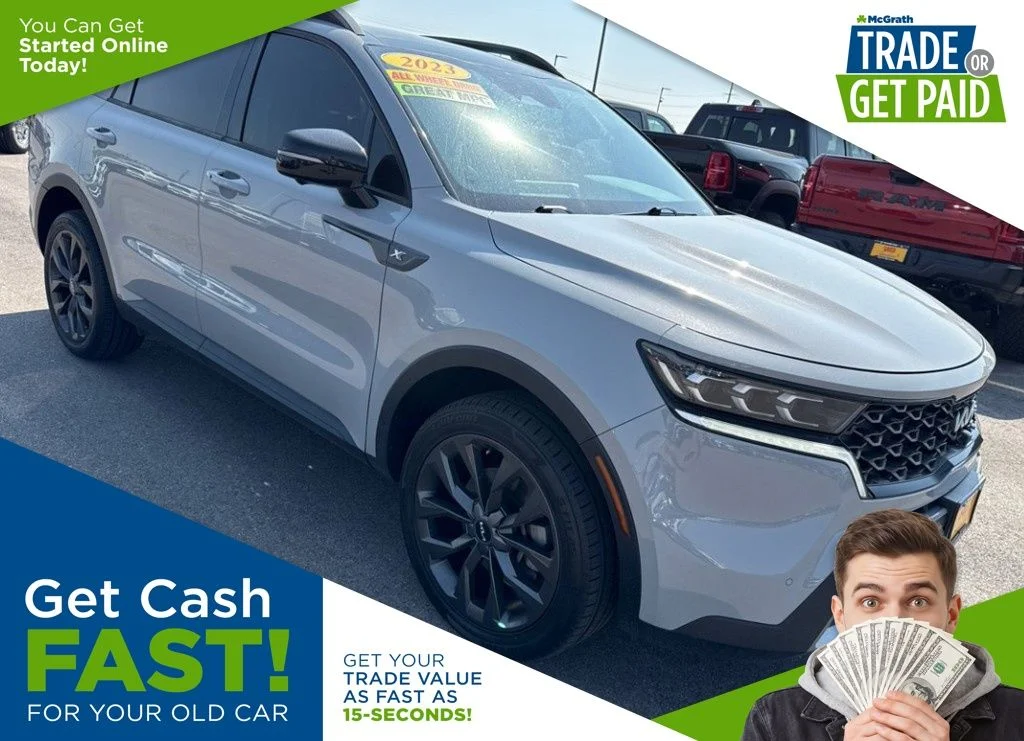 Used 2023 Gray Kia X-Line SX Prestige image 1