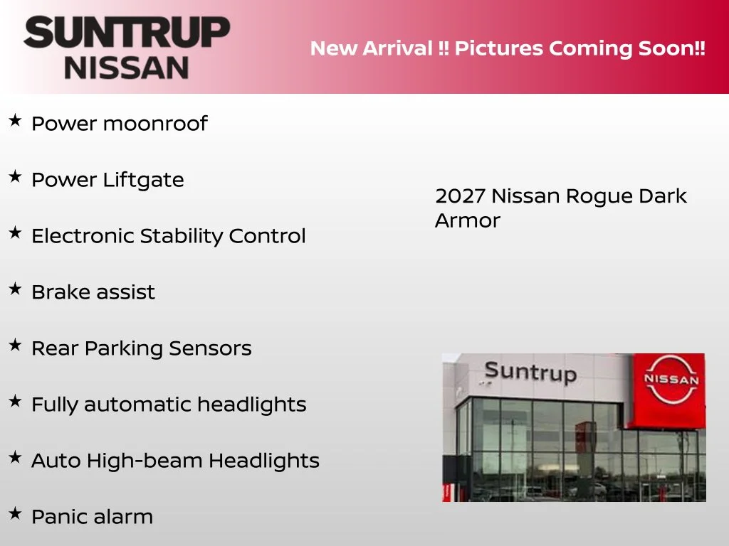 New 2027 Red Nissan Dark Armor image 5
