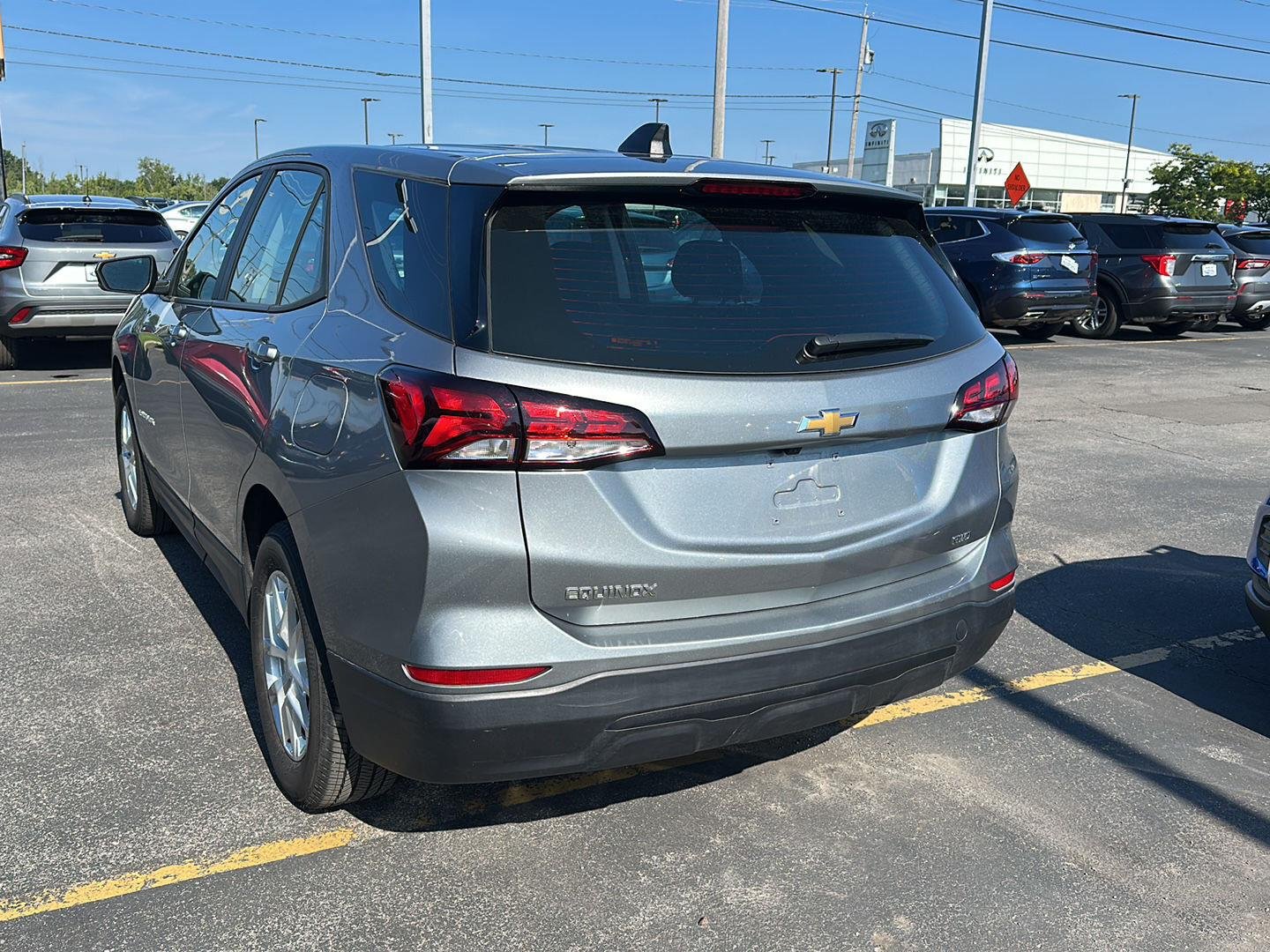Used 2024 Sterling Gray Metallic Chevrolet LS image 4
