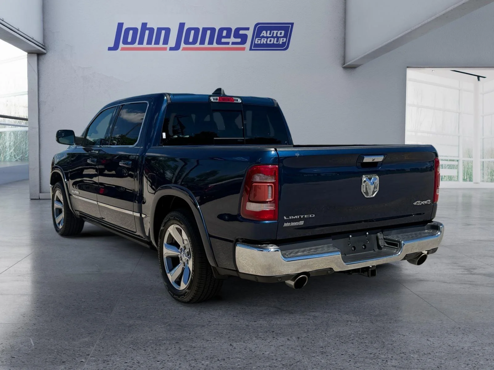Used 2019 Patriot Blue Pearlcoat Ram Limited image 3
