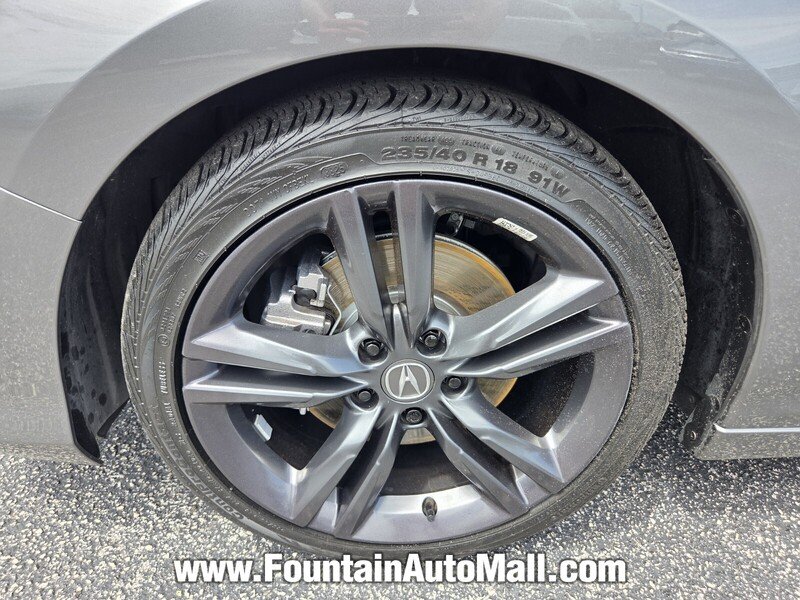Certified Used 2024 Liquid Carbon Metallic Acura A-SPEC image 7