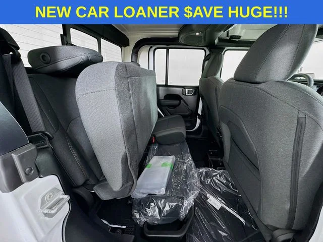 New 2026 Bright White Clear-Coat Exterior Paint Jeep Sport S image 24