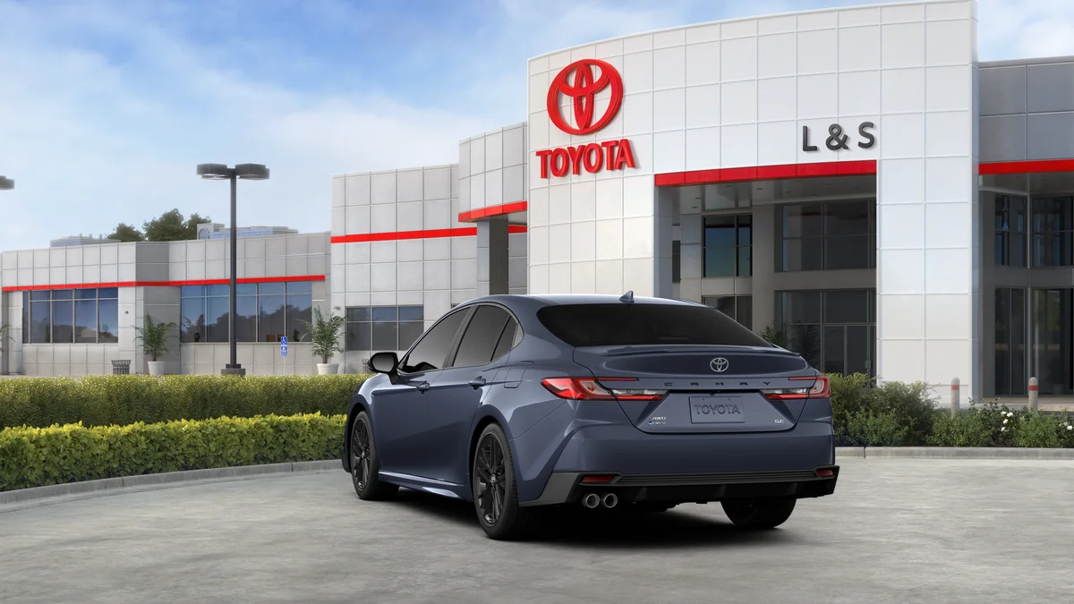 New 2026 Dark Cosmos Toyota SE image 8