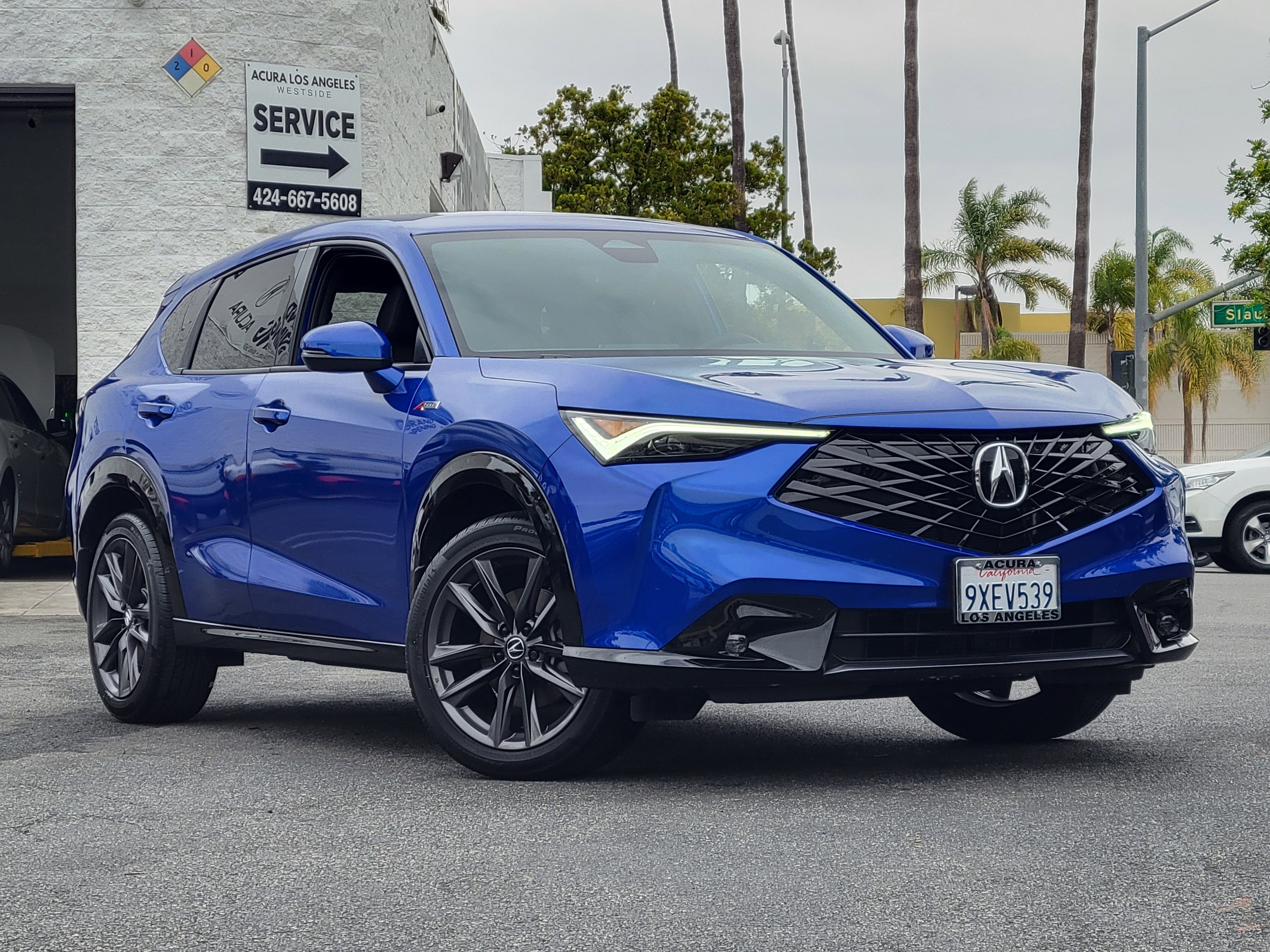 Certified Used 2025 Adriatic Sea Blue Acura FWD A-SPEC image 62