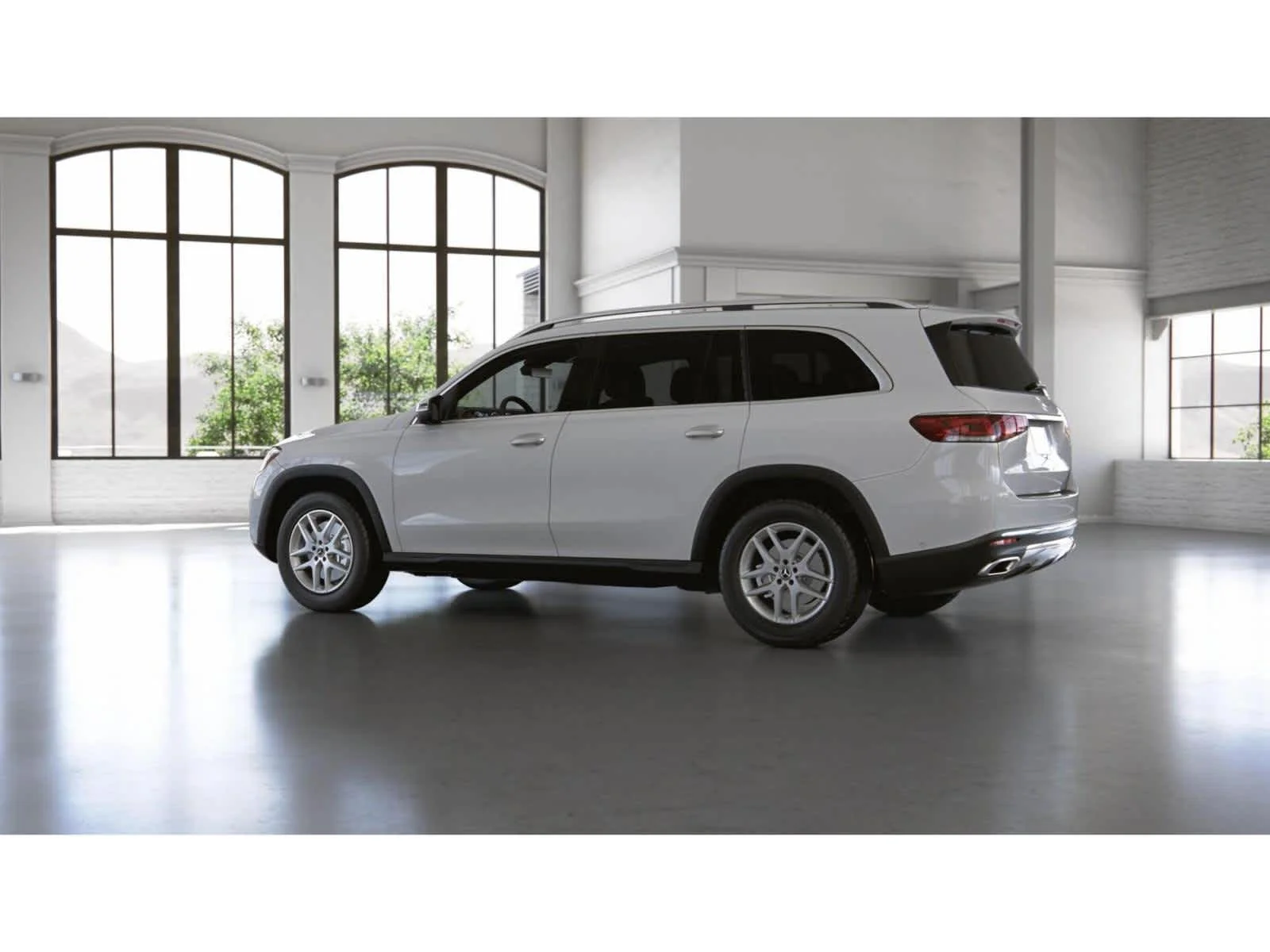 Used 2020 Polar White Mercedes-Benz GLS 450 image 31