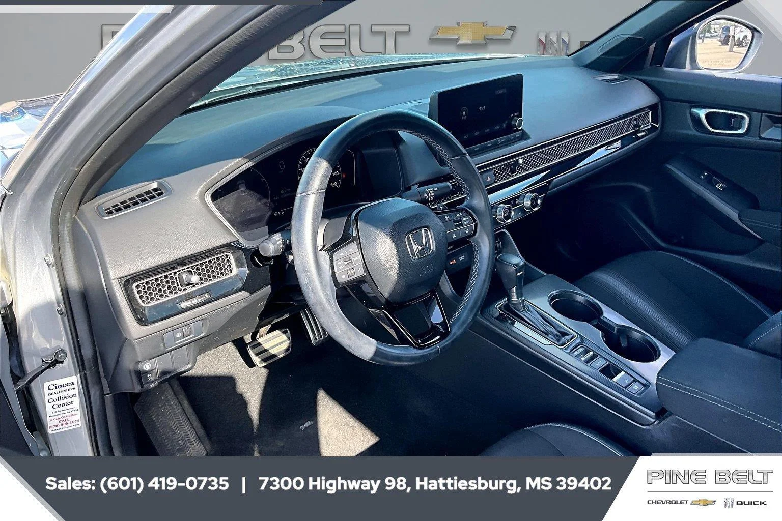 Used 2023 Lunar Silver Metallic Honda Sport image 12
