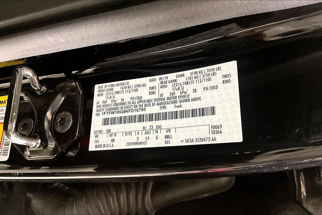 Used 2019 Black Ford Raptor image 25