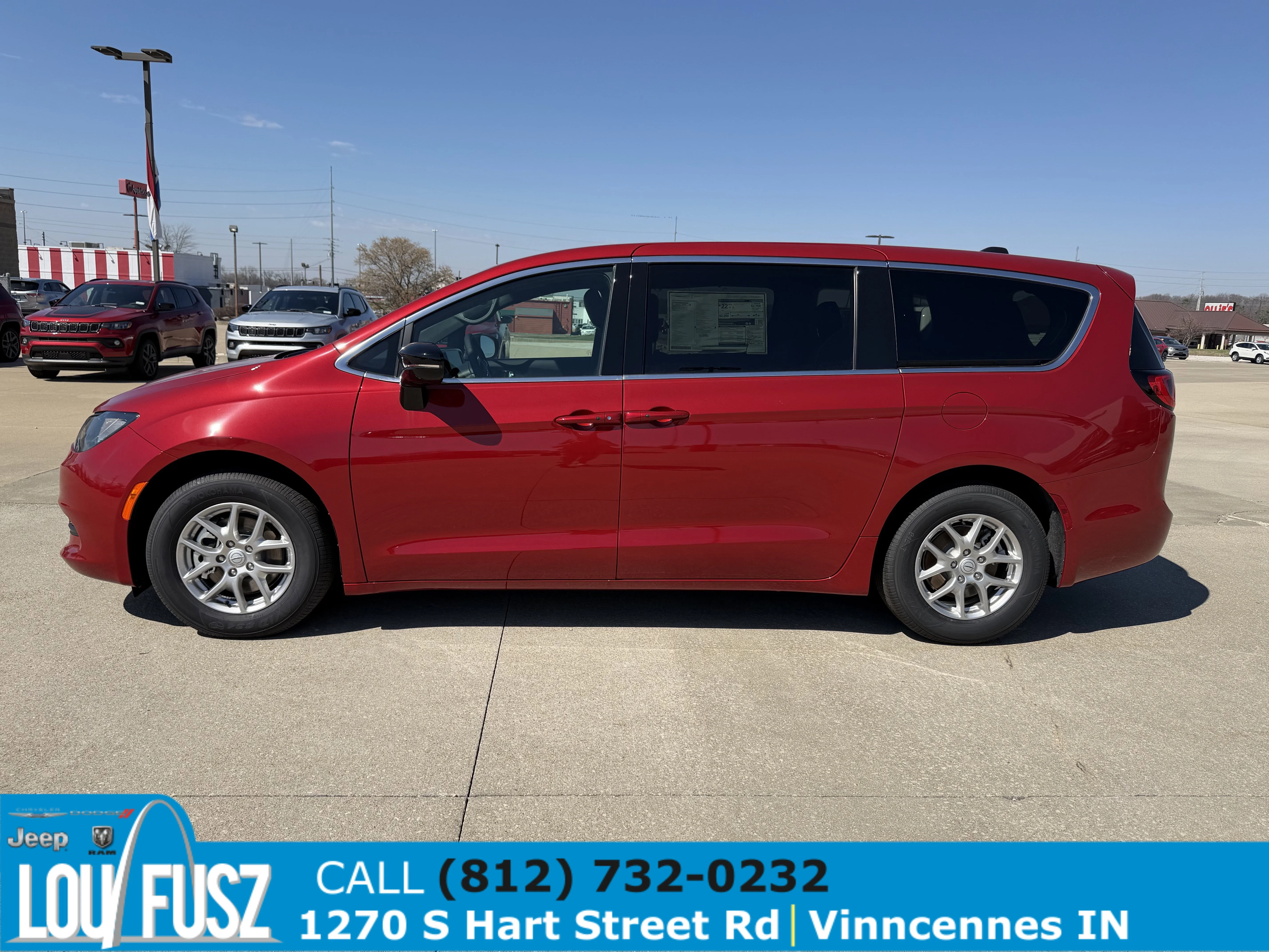 New 2026 Red Hot Pearl-Coat Exterior Paint Chrysler LX image 4