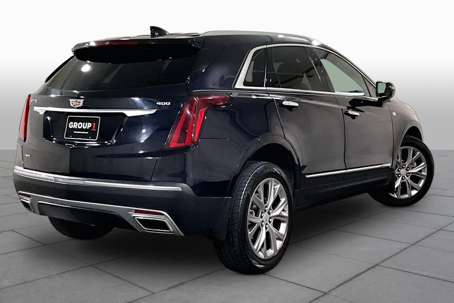 Used 2021 Dark Moon Blue Metallic Cadillac AWD Premium Luxury image 12
