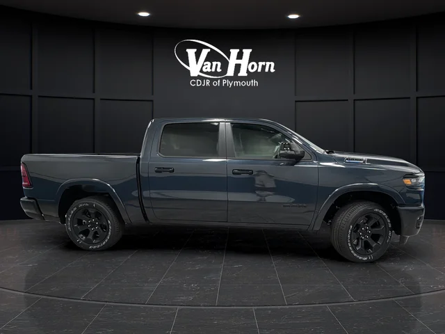 New 2026 Forged Blue Metallic Exterior Paint RAM Big Horn/Lone Star image 8