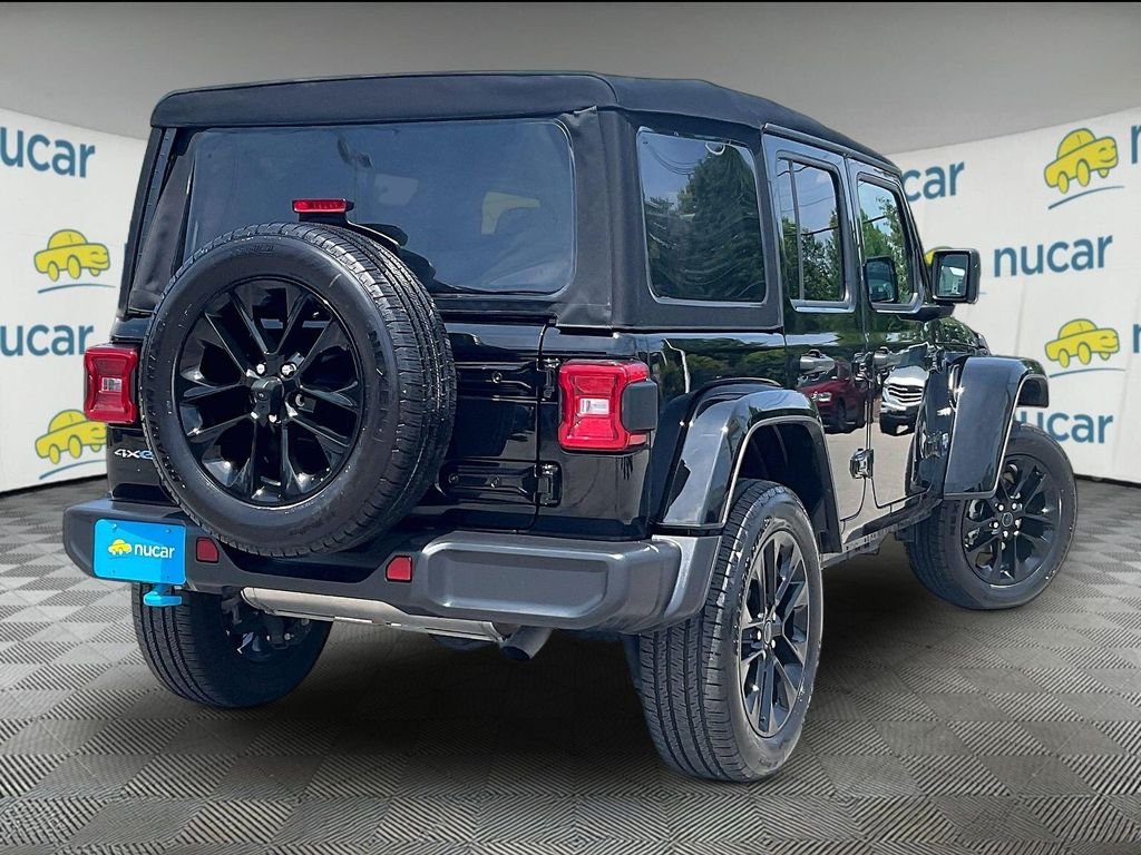 Used 2024 Black Jeep Sahara 4xe image 6