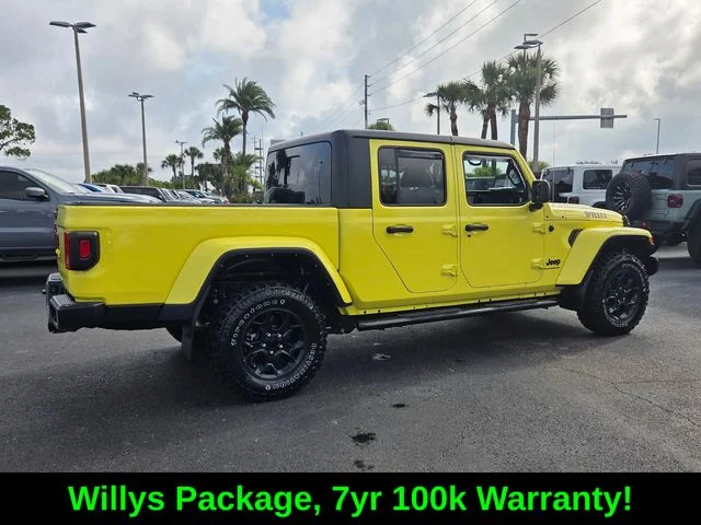 Certified Used 2023 Yellow Jeep Willys image 7
