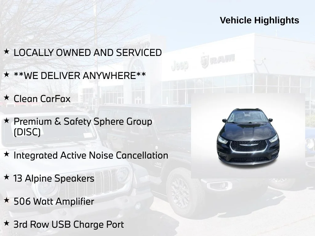Used 2021 Black Chrysler Touring L image 5