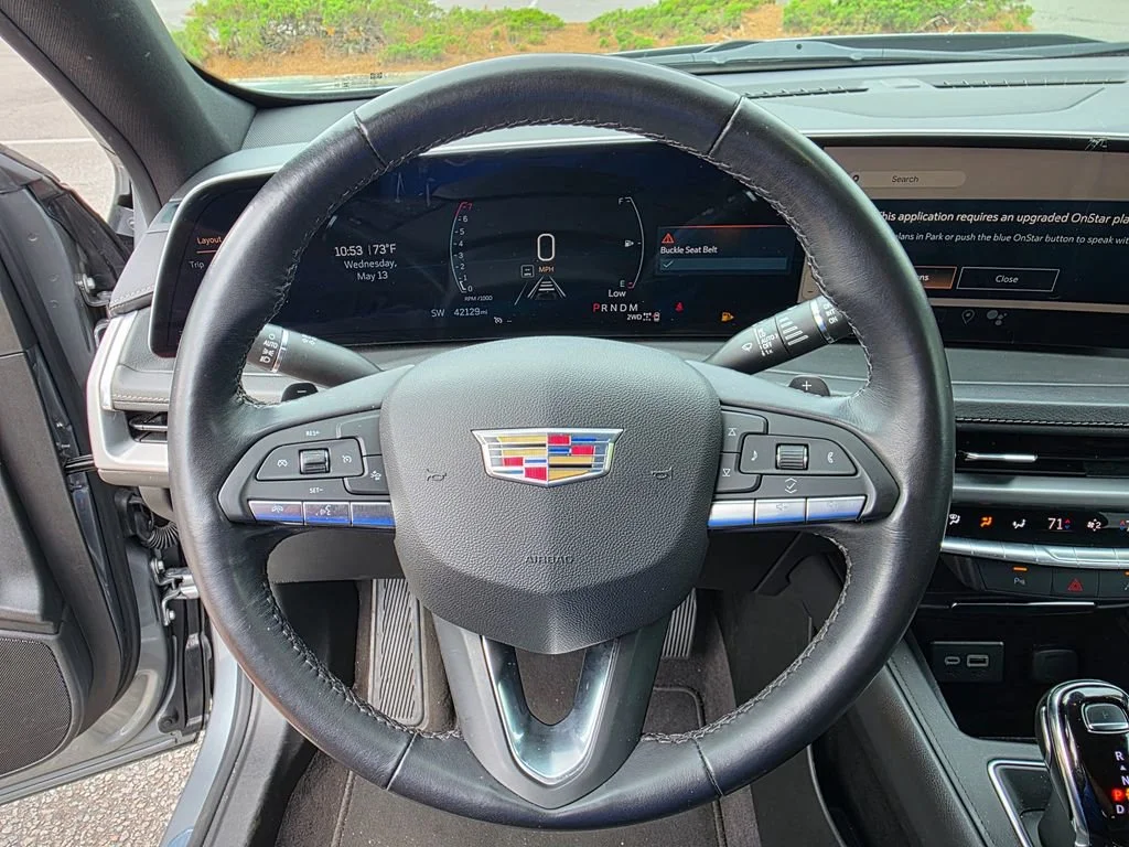 Used 2024 Argent Silver Metallic Cadillac Premium Luxury image 20