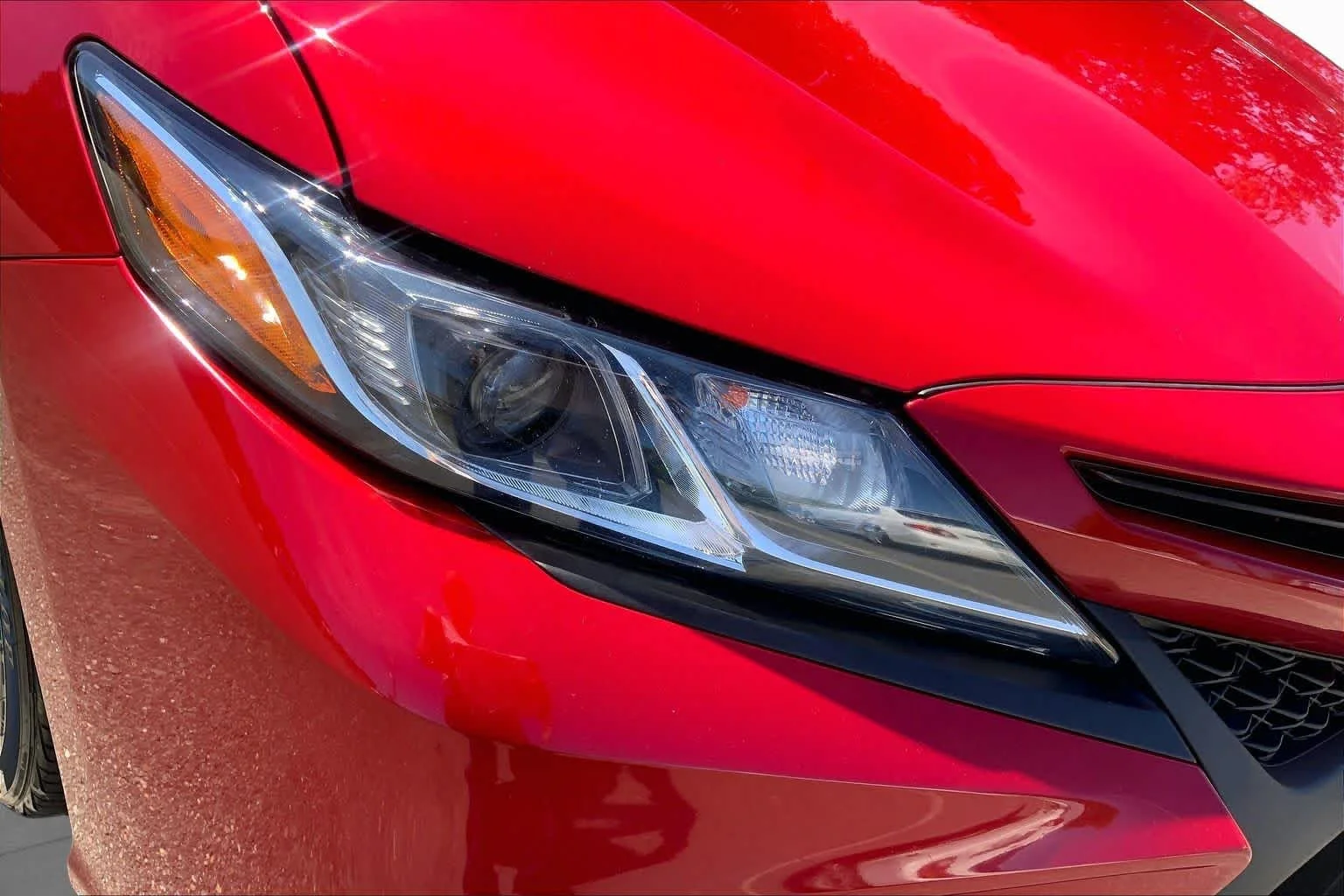 Certified Used 2019 Supersonic Red Toyota SE image 54