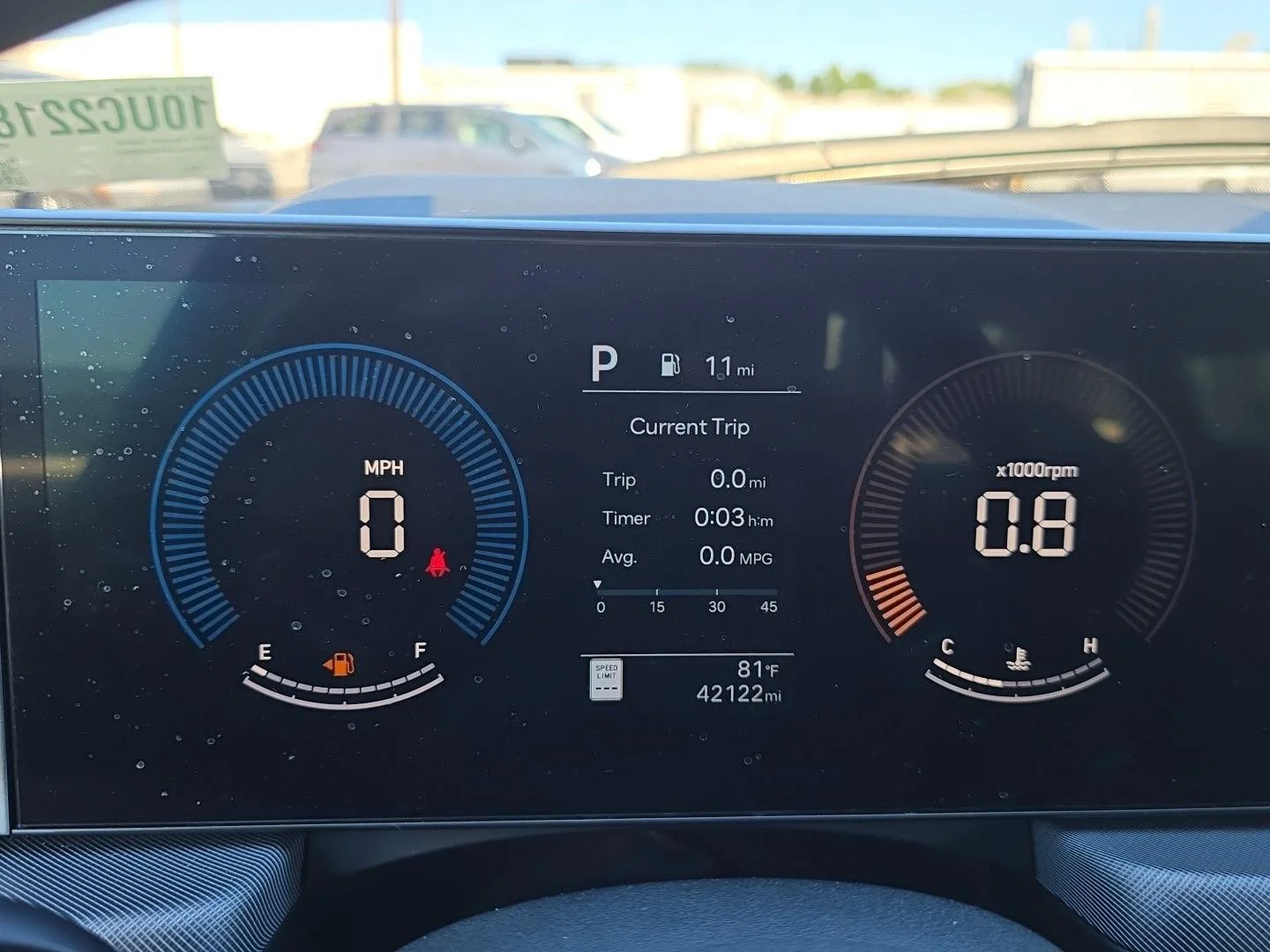 Used 2025 Carbon Blue Hyundai SEL image 13