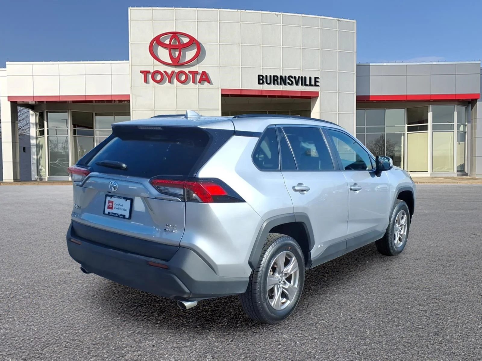 Certified Used 2025 Silver Toyota XLE image 3