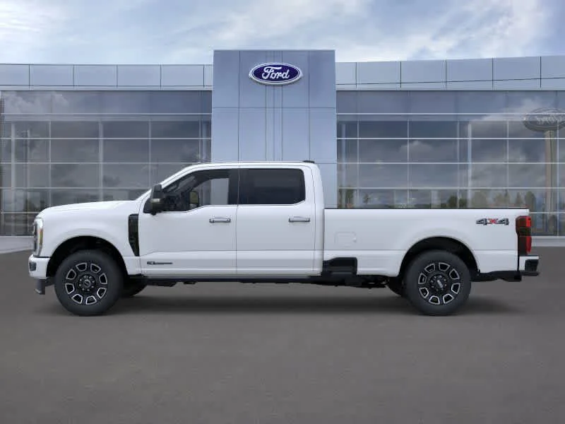 New 2026 Star White Metallic Tri-Coat Ford F-250 SRW Platinum image 3
