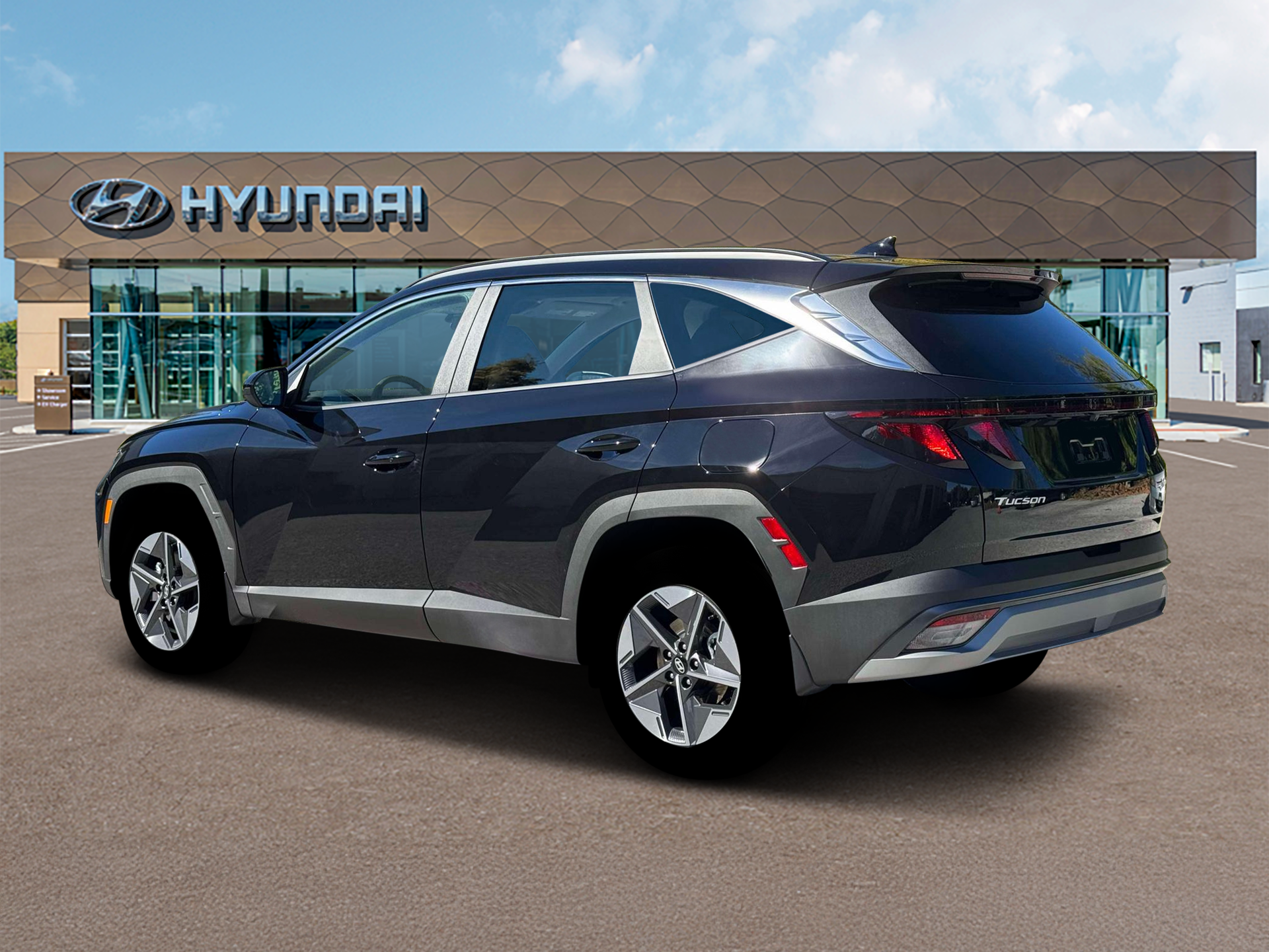 New 2026 Ash Black Hyundai SEL AWD image 4