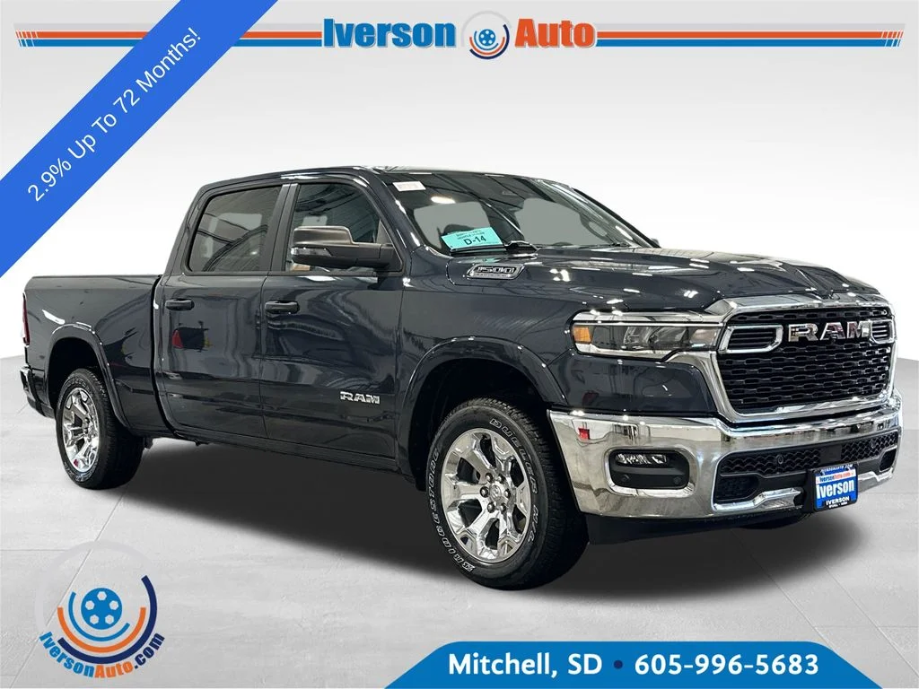 New 2026 Forged Blue Metallic Exterior Paint RAM Big Horn/Lone Star image 1