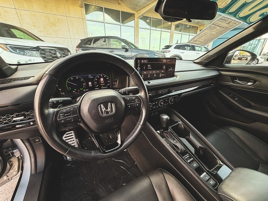 Certified Used 2024 Solar Silver Metallic Honda HYBRID SPORT-L image 18