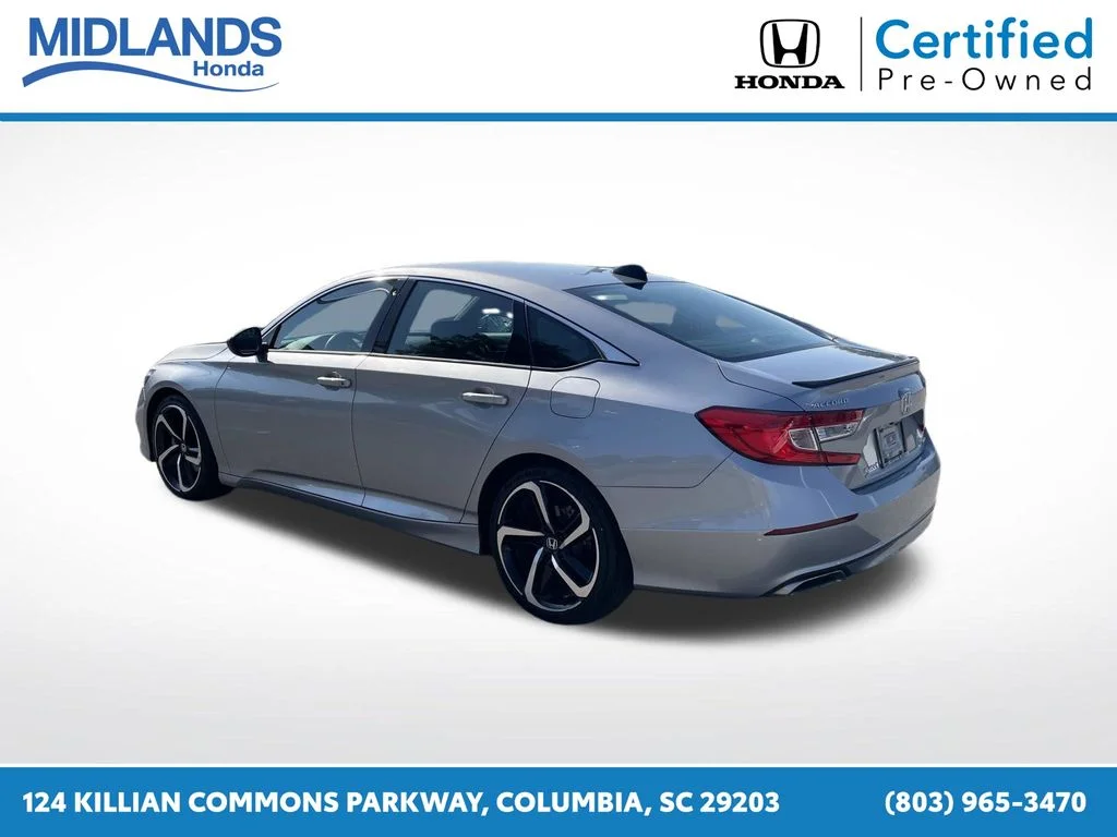 Certified Used 2022 Lunar Silver Metallic Honda Sport image 4
