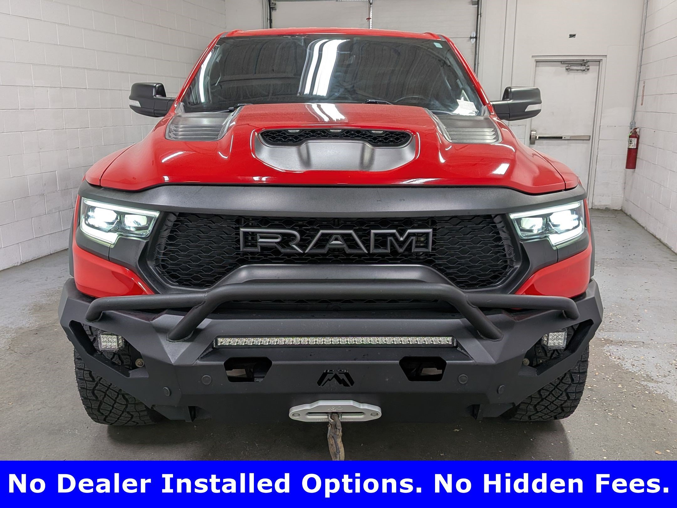 Used 2021 Flame Red Clearcoat Ram TRX image 8
