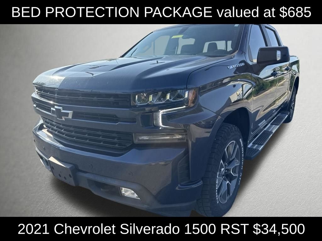 Used 2021 Blue Metallic Chevrolet RST image 7