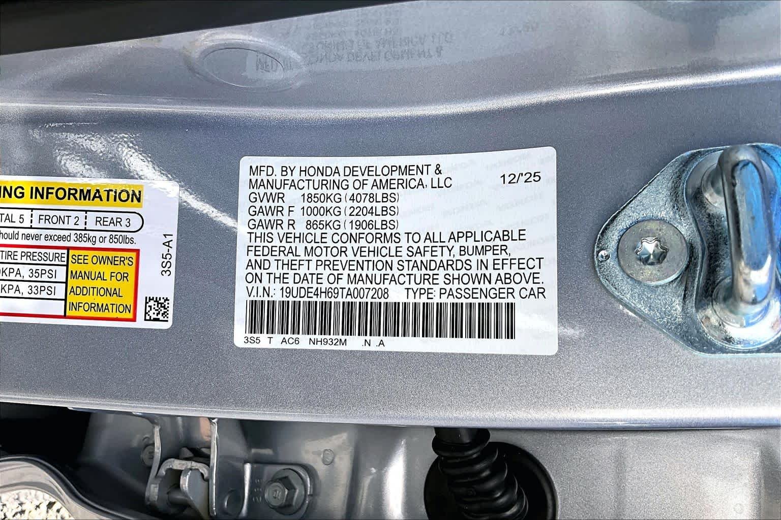 New 2026 Solar Silver Metallic Acura w/A-Spec Technology Package image 21
