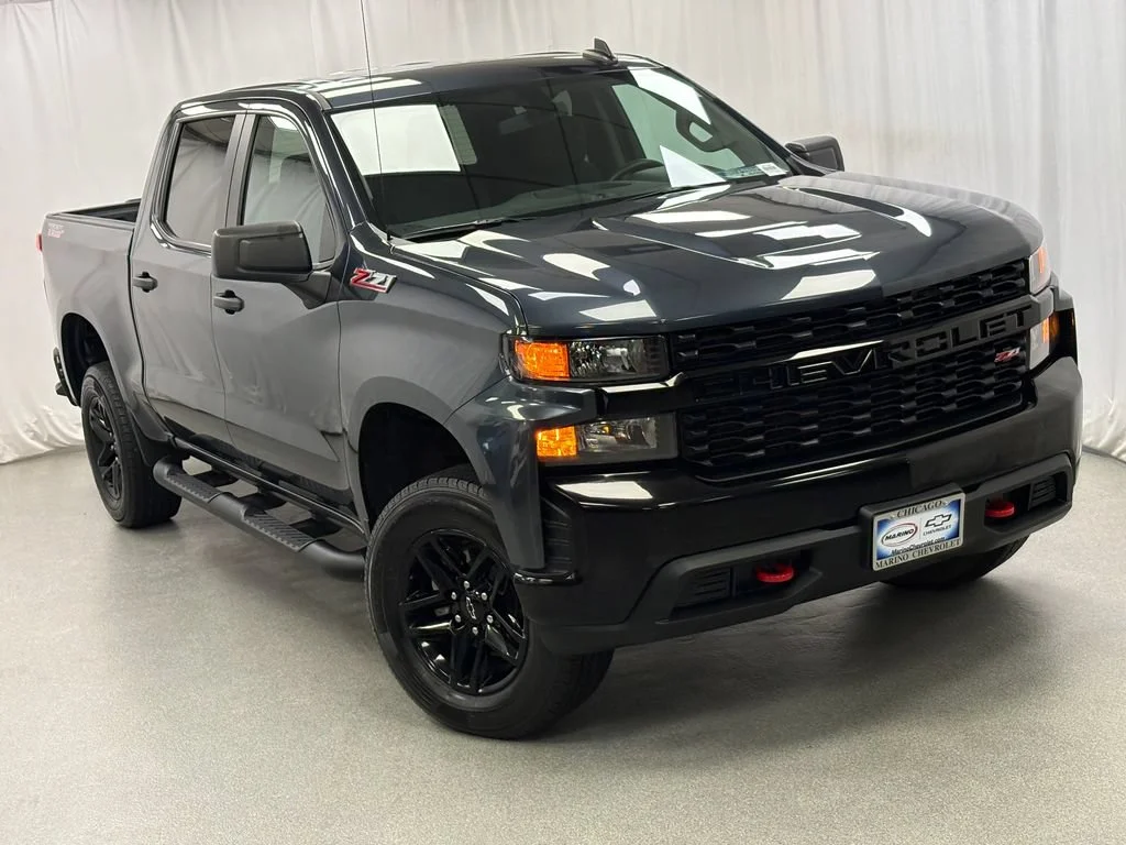 Certified Used 2021 SHADOW GRAY METALLIC Chevrolet Custom Trail Boss image 31
