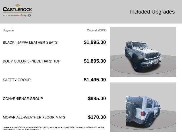 Used 2025 White Jeep Rubicon 4xe image 8