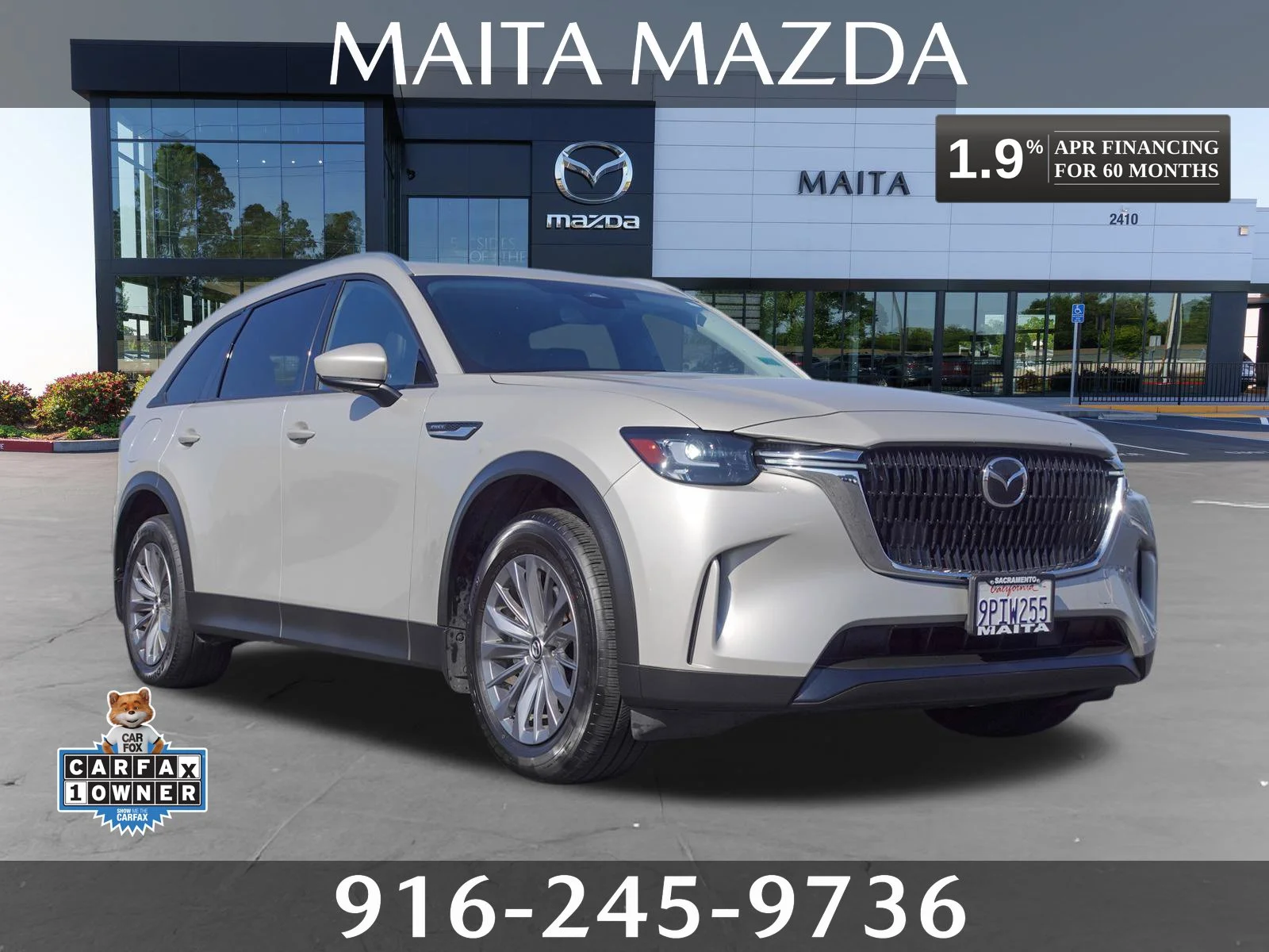 Certified Used 2024 Platinum Quartz Mazda Preferred image 1
