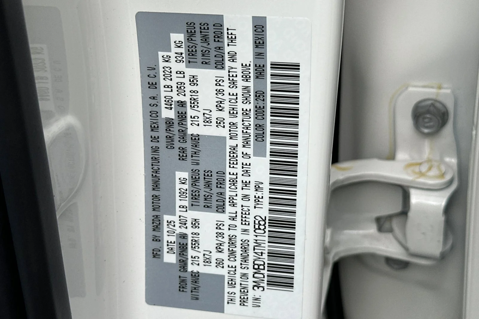New 2026 Snowflake White Pearl Mazda 2.5 Turbo Aire Edition AWD image 35