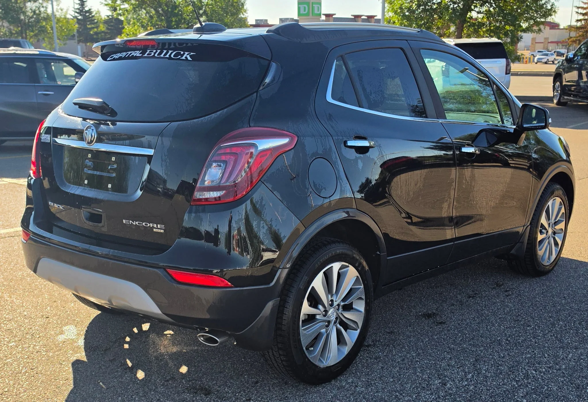 Used 2018 Black Buick Preferred AWD image 5