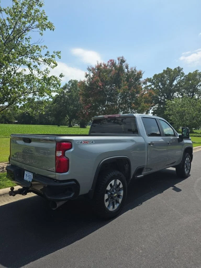 Used 2024 Sterling Gray Metallic Chevrolet Custom image 3