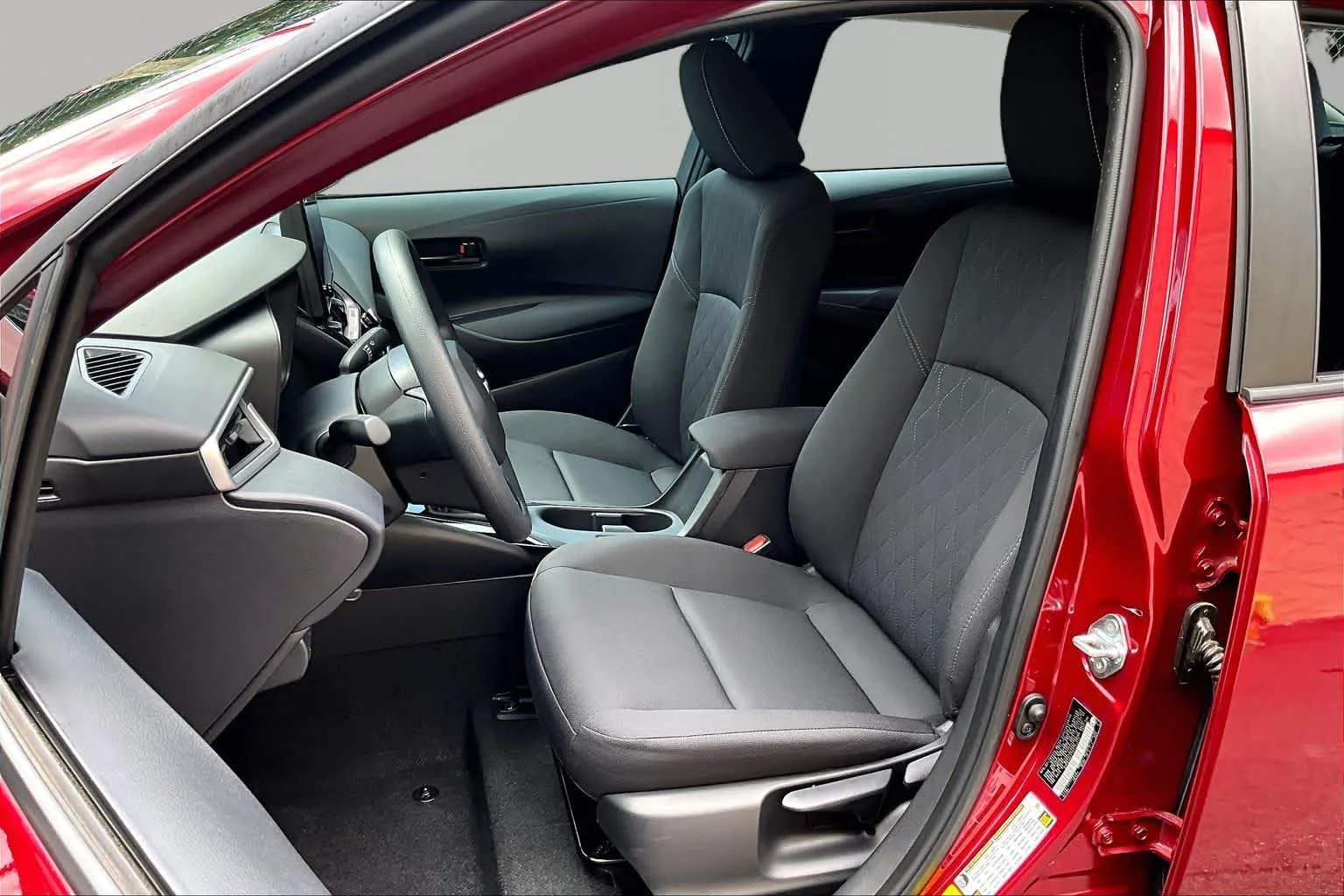 Used 2024 Ruby Flare Pearl Toyota LE image 8