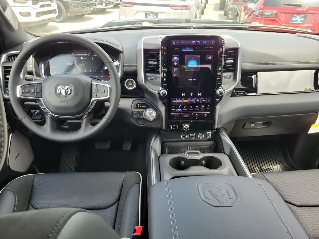 New 2026 Diamond Black Crystal Pearl-Coat Exterior Paint RAM Laramie image 12
