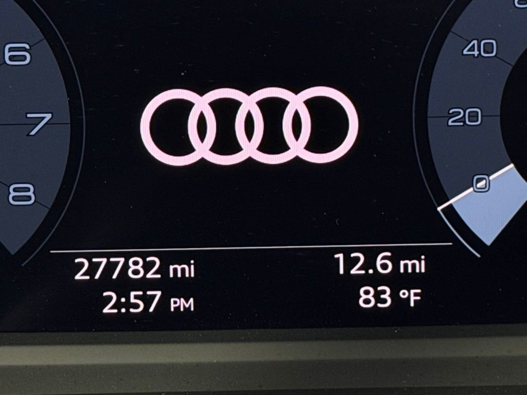 Used 2023 White Audi 40 Premium FrontTrak image 15