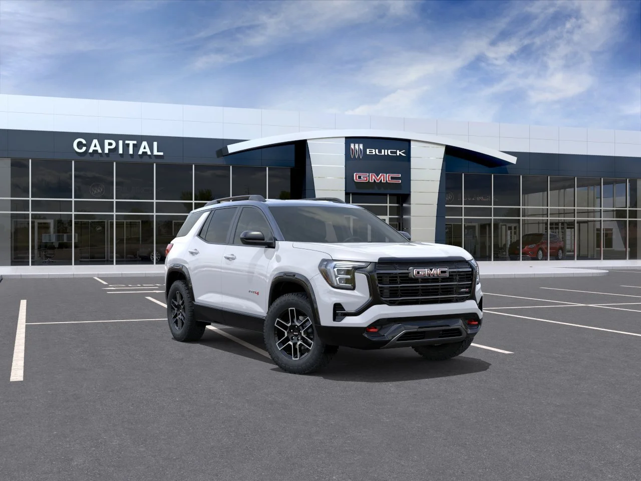 New 2027 Summit White GMC AWD AT4 image 2