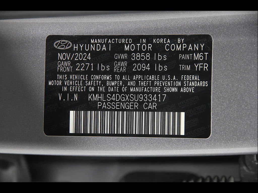 Certified Used 2025 Fluid Metal Metallic Hyundai SEL Convenience image 22