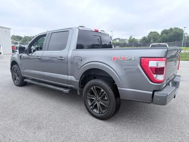 Used 2021 Gray Ford Lariat image 4