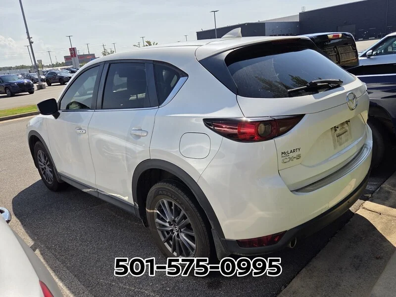 Used 2021 Snowflake White Pearl MAZDA TOURING image 2