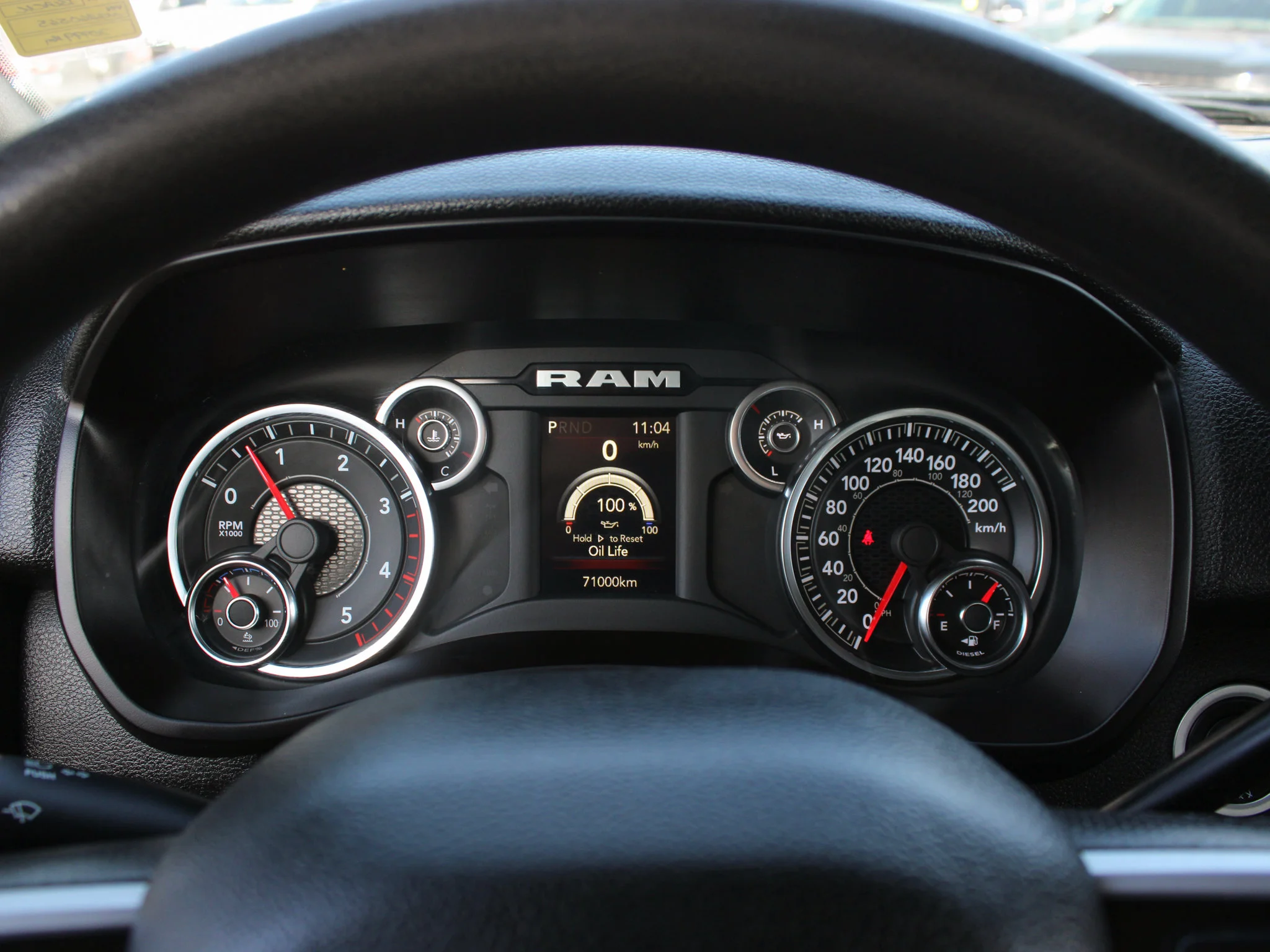 Certified Used 2022 Black RAM Big Horn * Cummins Diesel | Apple CarPlay | Remote Start | Protection Group | Backup Camera image 7