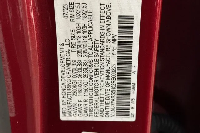 Used 2024 Radiant Red Metallic Honda Sport image 38