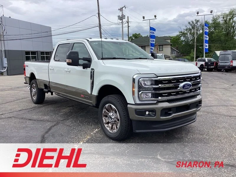 New 2026 Star White Metallic Tri-Coat Ford F-350® King Ranch® image 1