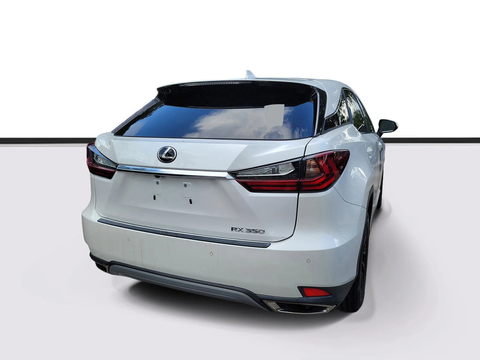 Used 2020 White Pearl Lexus RX 350 image 4