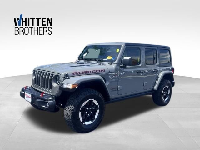 Used 2021 Gray Jeep Unlimited Rubicon image 1