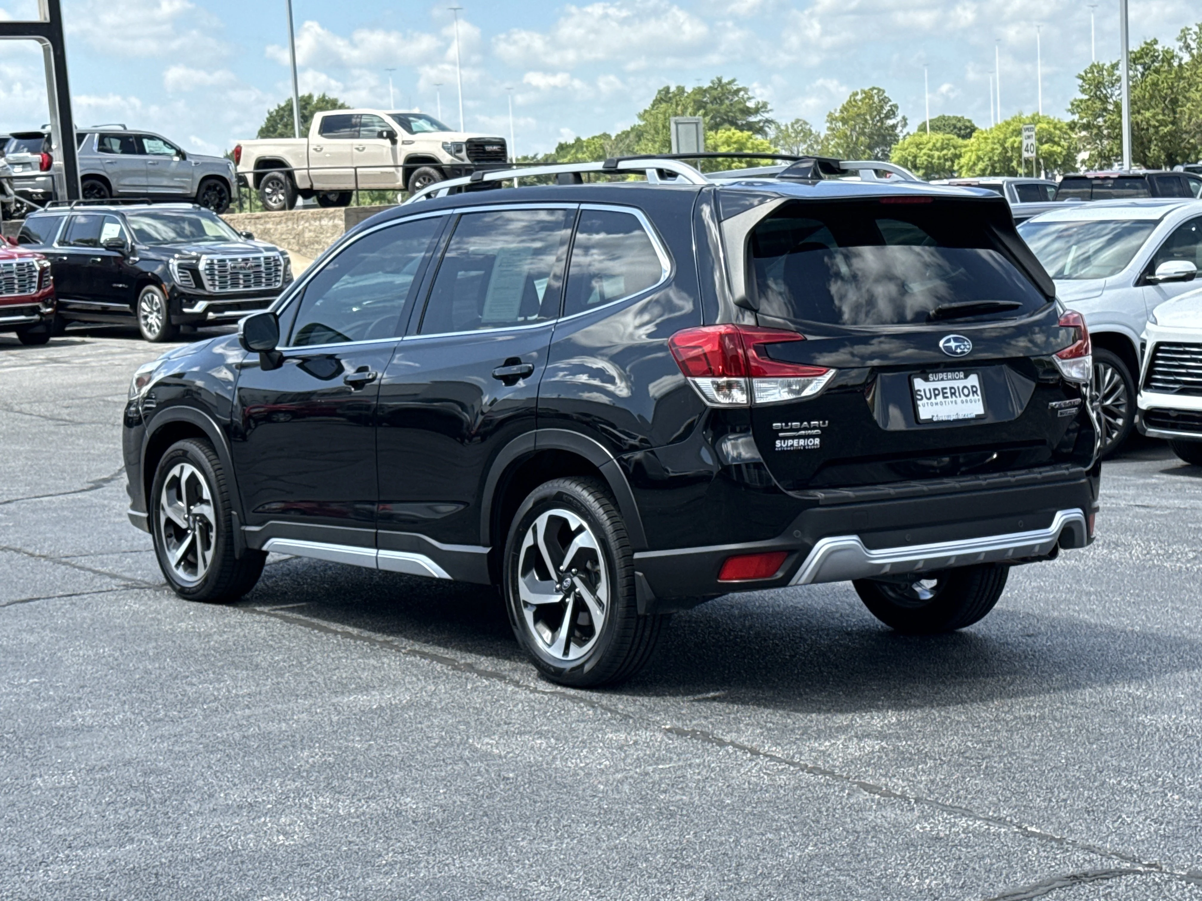 Used 2023 Crystal Black Silica Subaru Touring AWD image 13