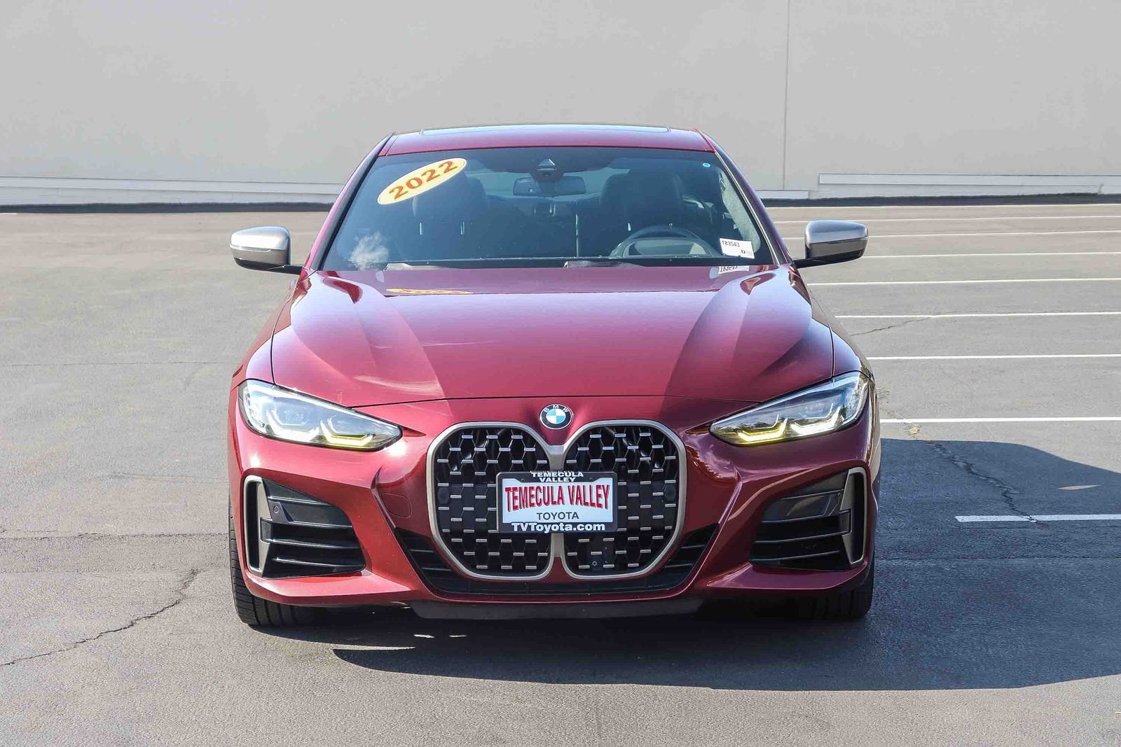 Used 2022 Aventurin Red Metallic BMW M440i xDrive image 2